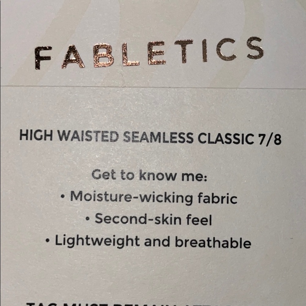 High Waisted Seamless Classic 7/8 - Picture 3 of 3
